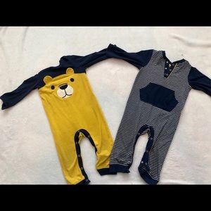 Twin bot button ups guc 12months